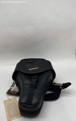 Kalimar Black Leather Adjustable Crossbody Hi-Tech SLR Camera Case With Tags alternative image