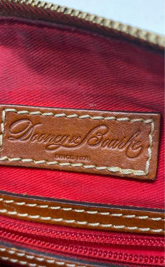Dooney & Bourke Pebble Leather Top Zip Crossbody Cream image number 6
