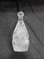 Cut Crystal Rose Themed Decanter No Stopper image number 3