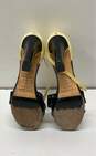 Kate Spade Patent Leather Color Block Ankle Strap Sandal Pump Heels Shoes 8 B image number 6