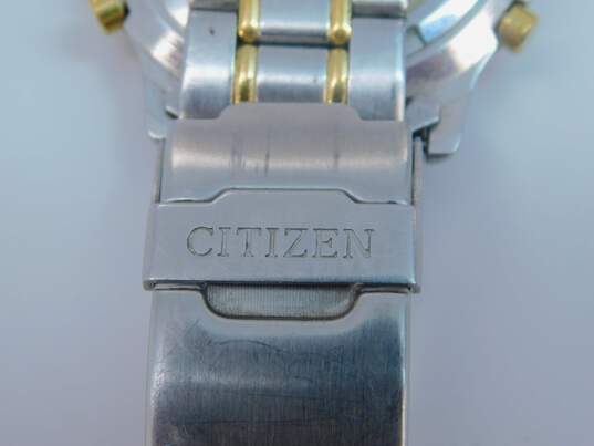 Citizen 560196 Two Toned Chronograph Mens Watch 95.2g image number 3
