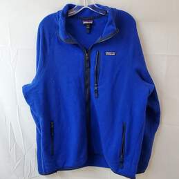 Patagonia Mens Blue Fleece Jacket Size XL