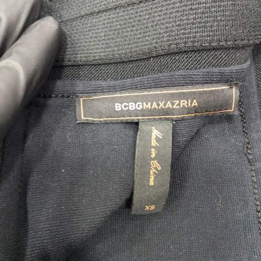 BCBG Maxazria Black Zip Up Skirt Size XS image number 2