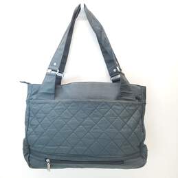Baggallini Gray Nylon Zip Tote Bag alternative image