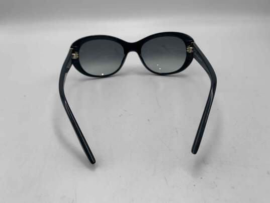 Womens NR3723 Black Framed Polarized Lens Rectangle Sunglasses W-0331759-I image number 8
