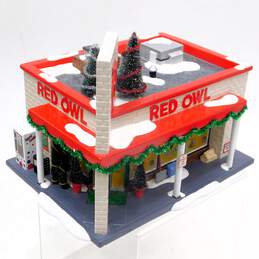 Department 56 Snow Village Red Owl Grocery Store Lighted Building 55303 alternative image