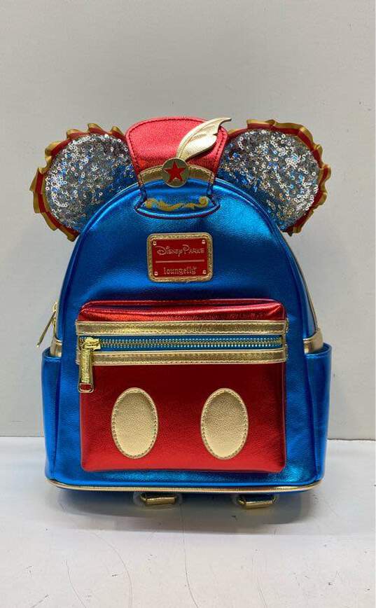 Loungefly x Disney The Main Attraction Dumbo Mini Backpack Multicolor image number 1