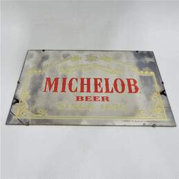 Vintage 1986 Anheuser-Busch Michelob Beer Since 1896 Mirror Sign