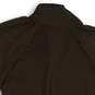 NWT 7th Avenue Womens Brown Tie Neck Puff Sleeve Pullover Blouse Top Size XS image number 4