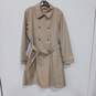Timberland Women's Tan Trench Coat with Belt Size M NWT image number 1