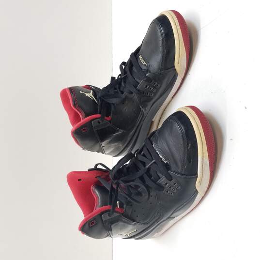 Nike Men's Air Jordan SC Black & Red Sneakers Size 9 image number 3