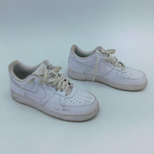 Nike Air Force 1 Low White Men's Shoes Size 10 image number 2