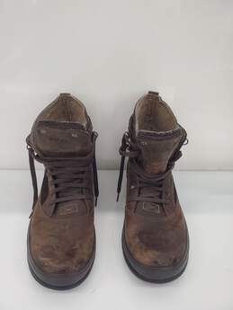Women Sorel Brown Waterproof Boots Used Size-12