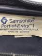 Samsonite Port-of-Entry 1 Navy Blue And Red Carry On Tote/Messenger Bag image number 5
