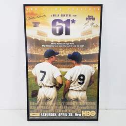 Framed HBO Movie Poster - 61 - Based on Mickey Mantle & Roger Maris
