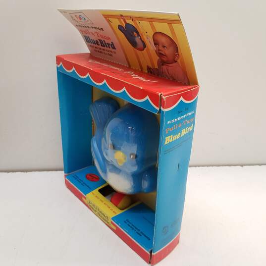 Fisher Price 1968 Pull a Tune Blue Bird image number 3