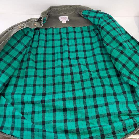 Filson Cotton Flannel Lined Button Up Jacket Size 2XL image number 5