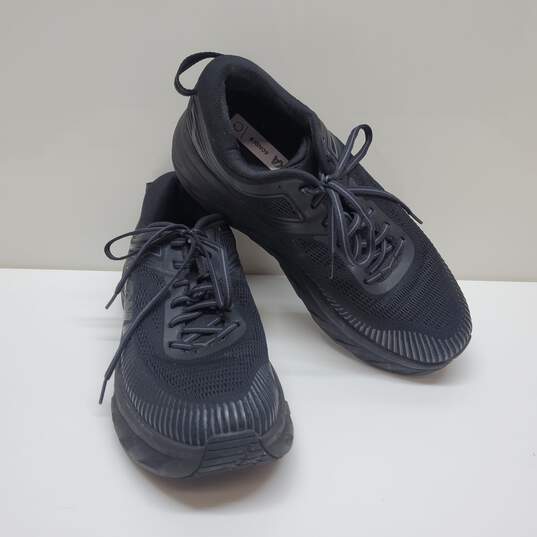 HOKA One One Bondi 8 Running Shoes M Bondi 7 Black Sz 10.5 image number 1