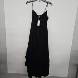 Z SUPPLY Black Rose Maxi Dress