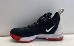 Nike LeBron 16 Bred (GS) Athletic Shoes Men's Size 8 alternative image