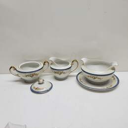 Meito Hand Painted 4pc China Set