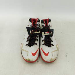 LeBron Zoom Soldier 7 White Red Black Men's Shoes Size 11