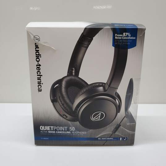 Audio-Technica QuietPoint, Noise Cancelling Wired HEADPHONES ATH-ANC50iS image number 1