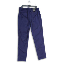 NWT Mens Navy Blue Flat Front Slash Pocket Core Temp Chino Pants Size 36X34 alternative image