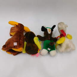 Vintage Superior Toy & Novelty Carnival Prize Plush Toys Moose Rainbow Bee Dog Horse alternative image