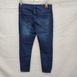 Ellen Tracy WM's Lizette Blue Stretch Skinny Jeans Size 6 x 26 alternative image