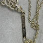 Designer Kendra Scott Elisa Dichroic Glass Pendant Necklace w/ Dust Bag image number 4