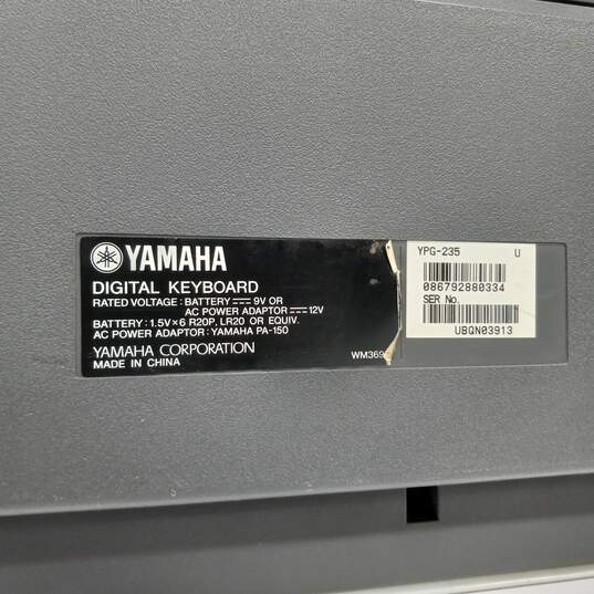 Yamaha YPG-235 Electric Keyboard image number 3