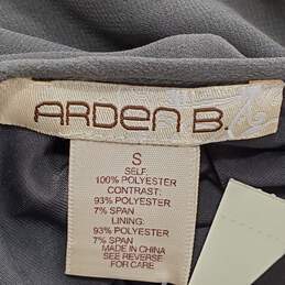 Arden B. Women Charcoal Cold Shoulder Dress S NWT