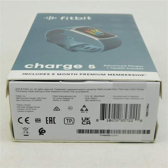 SEALED Fitbit Charge 5FB 21SRBU Activity Tracker image number 6