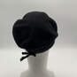 Mens Black Wool Comfortable Thermal Fancy Cosplay Beret Hat Size 73/8 image number 3