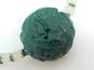 Artisan 925 Carved Nephrite Pendant Malachite Clear Glass Faux Pearls & Green Beaded Necklaces Variety 103.4g image number 5