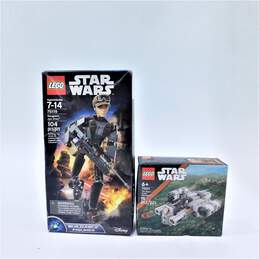 LEGO Star Wars The Razor Crest Microfighter & Sergeant Jyn Erso Sealed
