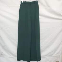 AUTHENTICATED WMNS BURBERRY DARK GREEN TROUSERS SIZE 4