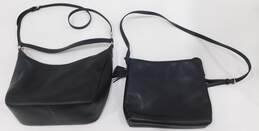 2 Kate Spade Black Patent Leather Tote Purses alternative image