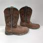 Ariat Leather Pull On Western Style Boots Size 8B image number 4