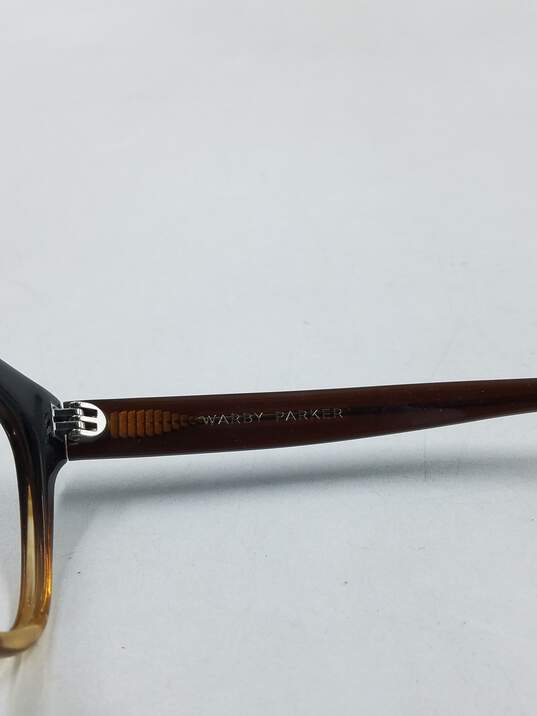 Warby Parker Gradient Brown Winston Eyeglasses image number 7