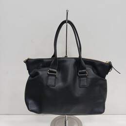 Kate Spade Hampton Black Leather Satchel Bag alternative image