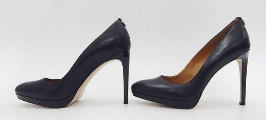 Calvin Klein Womens Black Pointed Heels 8.5 image number 3