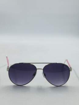 Betsey Johnson Pink Aviator Sunglasses alternative image