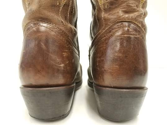 Ladero 52034 Women Boots Brown Leather Size 7.5M image number 9