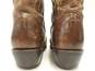 Ladero 52034 Women Boots Brown Leather Size 7.5M image number 9