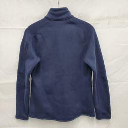 NWT Patagonia WM's ClonoSeQ Blue Full Zip Fleece Sweatshirt Size M alternative image
