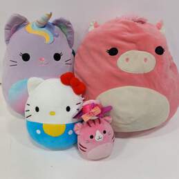 Bundle of Squishmallows Plushes In Various Sizes