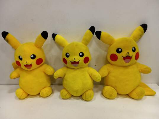 Assorted Pokemon Pikachu Plush Dolls image number 2