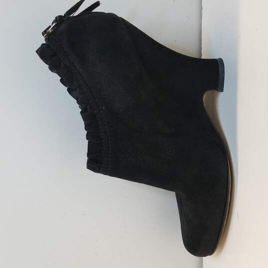 Miu Miu Wedge Bootie Women's Size 36 Black AUTHENTICATED image number 2